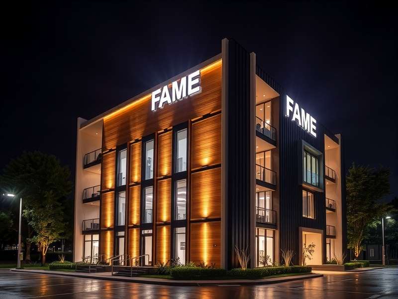 Fame Business Hub Glass Building